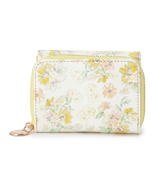 DRESKIP（ドレスキップ）の「◆スタッズポイント三つ折り財布（財布・レディース・グレー/ブラック/イエロー系/ピンク系5・00）」の7枚目の写真