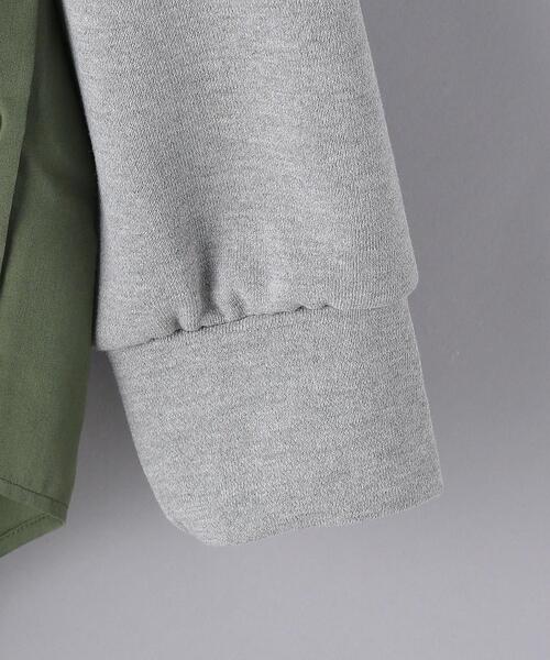 EN ROUTE(アンルート)の「<EN ROUTE(アンルート)> スウェット x シャツ レイヤード プルオーバー(Tシャツ/カットソー・メンズ・グレー/ブラック・2/3/1)」の16枚目の写真