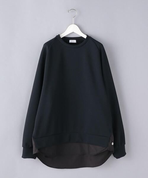 EN ROUTE(アンルート)の「<EN ROUTE(アンルート)> スウェット x シャツ レイヤード プルオーバー(Tシャツ/カットソー・メンズ・グレー/ブラック・2/3/1)」の20枚目の写真