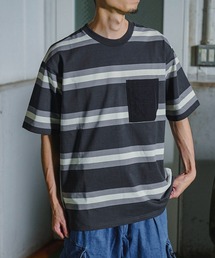 GORDON MILLER | GORDON MILLER　プレーティングボーダータクティカルポケットT(Tシャツ/カットソー)