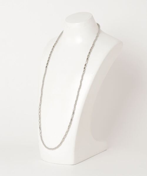 DROIT BELLO（ドロイトベロ）の「DROIT BELLO(ドロイトベロ) BEADS NECKLACE/ビーズネックレス（ネックレス・レディース・シルバー・FREE）」の2枚目の写真