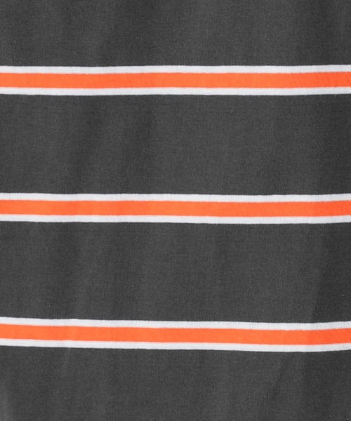 kutir(クティール)の「ボーダーロンT(Tシャツ/カットソー・レディース・チャコールグレー/ブラック/サックスブルー/ライトグリーン/キャメル・FREE)」の16枚目の写真