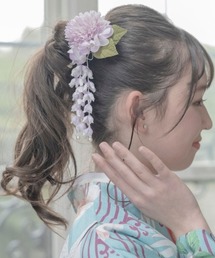 Catherine Cottage | 藤の花揺れる和装ヘアクリップ(和装小物)
