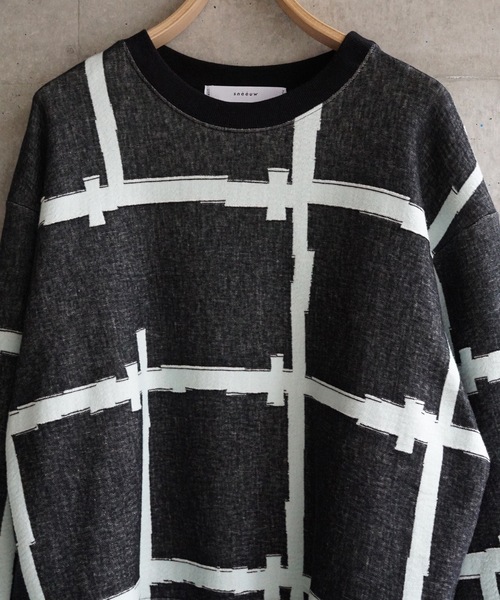 sneeuw（スニュウ）の「ビルディングJQプルオーバー（スウェット・レディース・ブラック/ベージュ・1/3）」の14枚目の写真