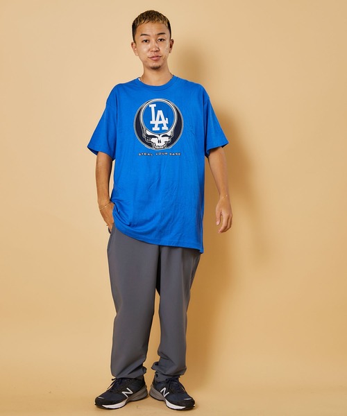 S/S TEE 'GRATEFUL DEAD LA DODGERS STEAL YOUR FACE' / ショート