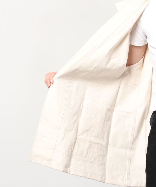 Yarmo（ヤーモ）の「YARMO:OVERSIZED SLEEVELESS W J（ベスト・レディース・ナチュラル・ONE SIZE）」の4枚目の写真