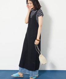 AMERICAN HOLIC | 透かし編みニットキャミワンピース(ワンピース)