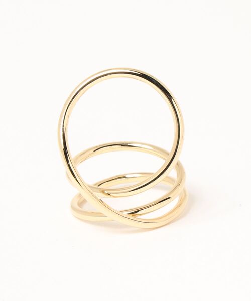 Phoebe(フィービィー)の「エボルブワイヤーリング(リング・レディース・イエローゴールド・#10)」の7枚目の写真
