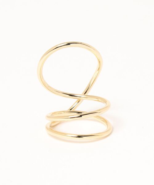 Phoebe(フィービィー)の「エボルブワイヤーリング(リング・レディース・イエローゴールド・#10)」の6枚目の写真