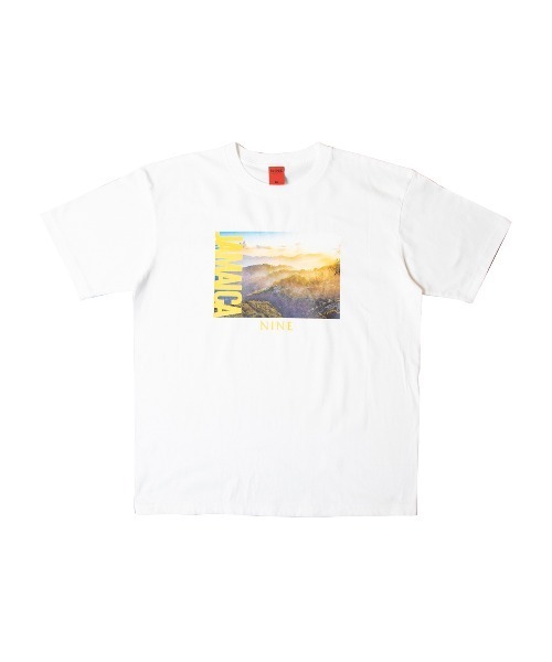 NINE RULAZ LINE（ナインルーラズライン）の「ナインルーラーズ [Nine Rulaz] - ナチュラル ミスティック ジャマイカ 半袖 Tシャツ [Natural Mystic Jamaica Tee]（Tシャツ/カットソー・メンズ・ホワイト/ブラック/イエロー・LARGE/MEDIUM/X-LARGE/XX-LARGE）」の2枚目の写真