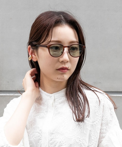 SMELLY（スメリー）の「ボスリントンサングラス（サングラス・レディース・ブラック/ブラウン/クリア・-）」の3枚目の写真