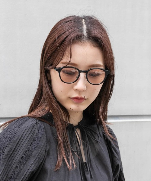 SMELLY（スメリー）の「ボスリントンサングラス（サングラス・レディース・ブラック/ブラウン/クリア・-）」の2枚目の写真