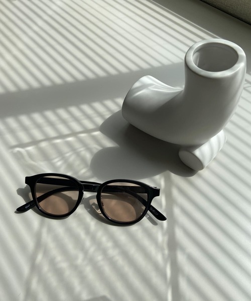 SMELLY（スメリー）の「ボスリントンサングラス（サングラス・レディース・ブラック/ブラウン/クリア・-）」の6枚目の写真