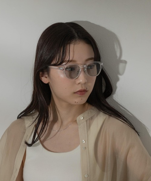 SMELLY（スメリー）の「ボスリントンサングラス（サングラス・レディース・ブラック/ブラウン/クリア・-）」の7枚目の写真