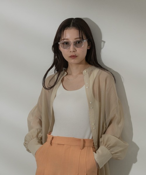 SMELLY（スメリー）の「ボスリントンサングラス（サングラス・レディース・ブラック/ブラウン/クリア・-）」の8枚目の写真