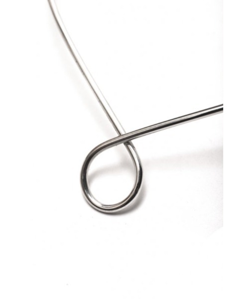 NAVAJO（ナバホ）の「【Navajo Design】Navajo choker necklace twist（チョーカー・メンズ・シルバー・FREE）」の3枚目の写真