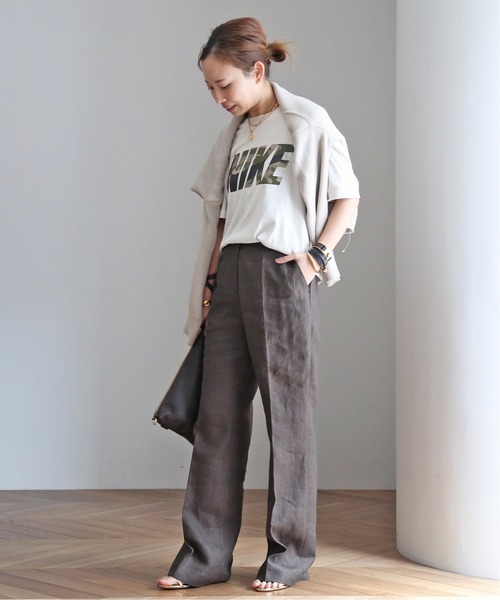 NIKE（ナイキ）の「【NIKE/ナイキ】 カモフラ Tシャツ（Tシャツ/カットソー・レディース・アイボリー・FREE）」の5枚目の写真