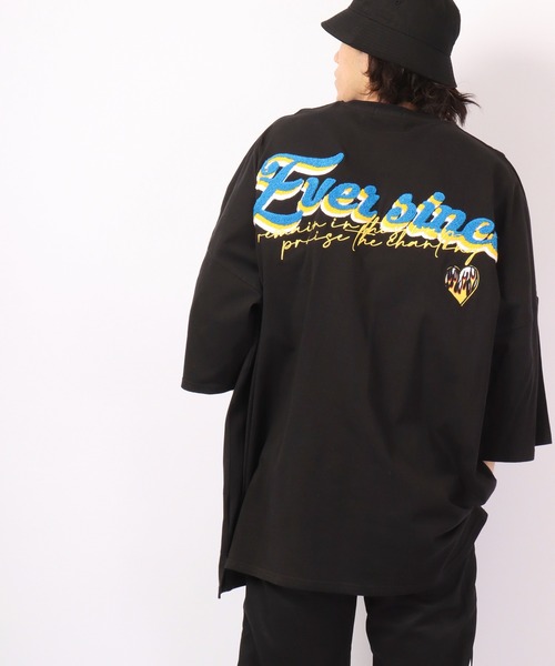 RE730(アールイーセブンサーティー)の「RE730 モンスタービッグシルエット半袖Tシャツ(Tシャツ/カットソー・メンズ・ホワイト/ブラック/ベージュ/ピンク/ブラック系その他3/ブルー系その他3/ホワイト系その他2/グリーン系その他2/グリーン系その他3/ホワイト系その他3/ブルー系その他2/ブラック系その他2/ホワイト系その他/ホワイト系その他4/ブラック系その他4/ブルー系その他4/ブラック系その他/ピンク系その他・M/L)」の11枚目の写真