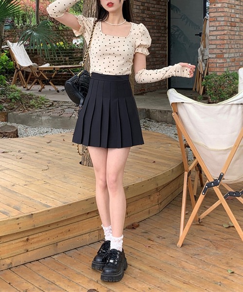 Jasmine Grandiflorum(ジャスミングランディフローラム)の「【Jasmine】アームカバーセットフレンチガーリーハート柄Tシャツ(シャツ/ブラウス・レディース・ベージュ・MEDIUM/SMALL)」の17枚目の写真
