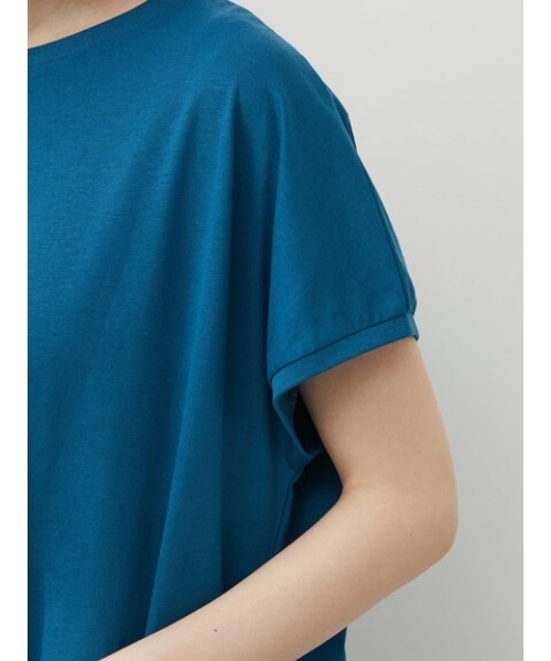 Green　Parks（グリーンパークス）の「汗染み防止 フレンチスリーブワンピース（ワンピース・レディース・グレー/ブルー/グリーン・FREE）」の8枚目の写真