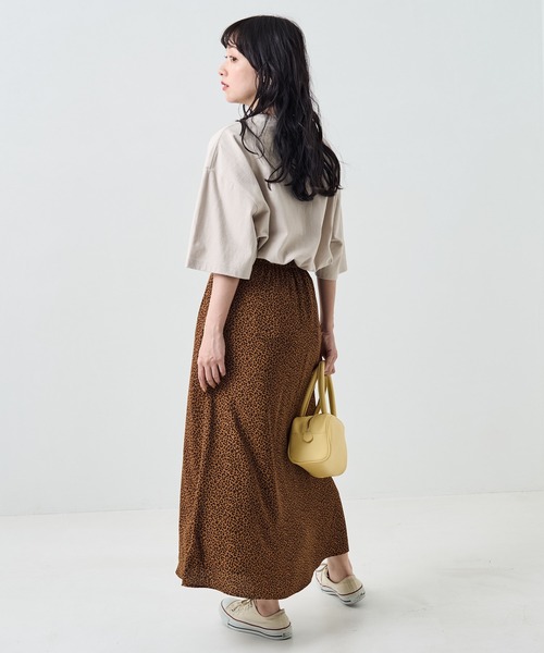 ZOZO限定】レオパード柄マキシフレアスカート（スカート）｜FREAK 
