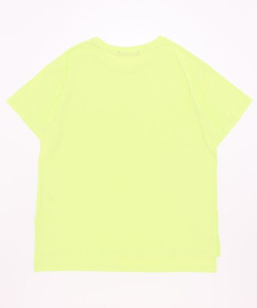 HONEYSUCKLE ROSE（ハニーサックルローズ）の「【HONEYSUCKLE ROSE】カラースリットビッグＴシャツ（Tシャツ/カットソー・レディース・パープル/ピンク/ライム・S/M/L）」の4枚目の写真