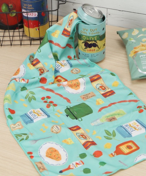 studio CLIP（スタディオクリップ）の「缶入りクールタオル《そで山