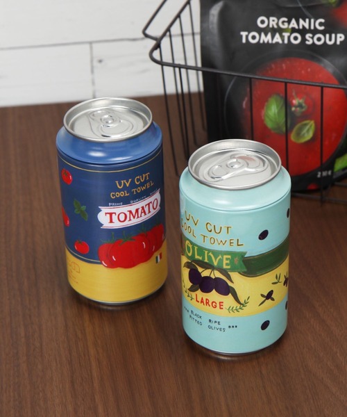 studio CLIP（スタディオクリップ）の「缶入りクールタオル《そで山