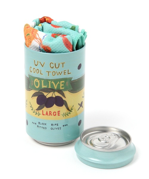 studio CLIP（スタディオクリップ）の「缶入りクールタオル《そで山