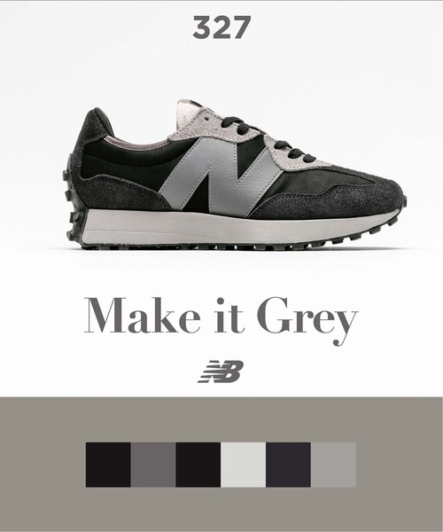 NEW BALANCE(ニューバランス)の「【NEW BALANCE / ニューバランス】 MS327GRM(スニーカー・メンズ・チャコールグレー・27cm/26.5cm/26cm/27.5cm/28cm)」の7枚目の写真