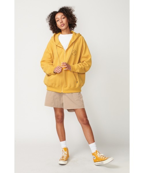 Not So Ape（ノットソーエイプ）の「ZIP-UP HOODIE（パーカー・メンズ・マスタード/グリーン/ブラック・MEDIUM/X-LARGE/LARGE）」の17枚目の写真