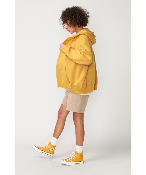 Not So Ape（ノットソーエイプ）の「ZIP-UP HOODIE（パーカー・メンズ・マスタード/グリーン/ブラック・MEDIUM/X-LARGE/LARGE）」の15枚目の写真