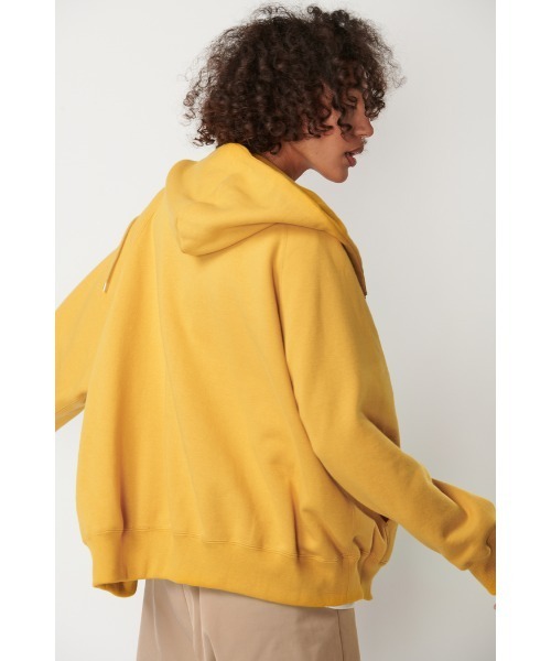 Not So Ape（ノットソーエイプ）の「ZIP-UP HOODIE（パーカー・メンズ・マスタード/グリーン/ブラック・MEDIUM/X-LARGE/LARGE）」の13枚目の写真