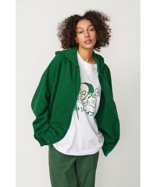 Not So Ape（ノットソーエイプ）の「ZIP-UP HOODIE（パーカー・メンズ・マスタード/グリーン/ブラック・MEDIUM/X-LARGE/LARGE）」の20枚目の写真