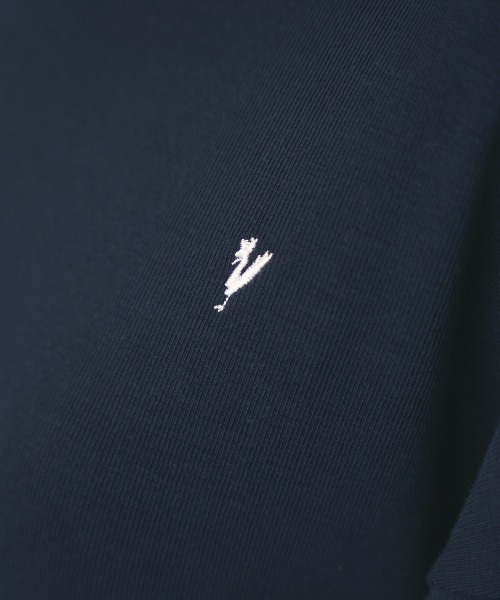 MIRO AMURETTE(ミロアミュレット)の「niwatori embroidery long tops/ニワトリ刺繍ロングトップス(その他トップス・レディース・ホワイト/ネイビー・FREE)」の10枚目の写真