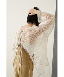 LA PEAU DE GEM | 【LA PEAU DE GEM】メッシュプルオーバー(Tシャツ/カットソー)