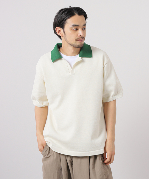 セール】【COOHEM/コーヘン】別注 ギマコットン ニットプル セール】【COOHEM/コーヘン】別注 ギマコットン ニットプル