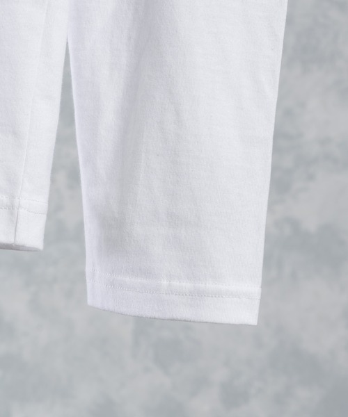 ADRER(アドラー)の「W cut out slit long-T/ダブルカットスリットロングT(Tシャツ/カットソー・メンズ・ホワイト/ブラック・SMALL/MEDIUM/LARGE/X-SMALL)」の16枚目の写真