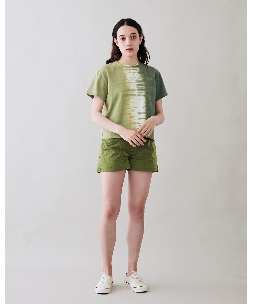 Saturdays NYC(サタデーズ ニューヨークシティ )の「Ineternational Watercolor Standard SS Tee(Tシャツ/カットソー・レディース・ネイビー/ミント・L/M/S/X-SMALL)」の5枚目の写真