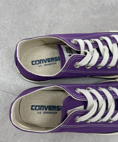 CONVERSE（コンバース）の「【CONVERSE/コンバース】オールスター USカラーズ OX（スニーカー・レディース・パープル/グリーン・24/25/24.5/23.5）」の16枚目の写真