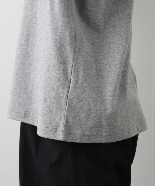 417 EDIFICE（フォーワンセブンエディフィス）の「【GO-PFOR / ゴー・ファー】別注 ボックスプリント Tシャツ（Tシャツ/カットソー・メンズ・ブラック/ホワイト/グレー・SMALL/MEDIUM/LARGE）」の16枚目の写真