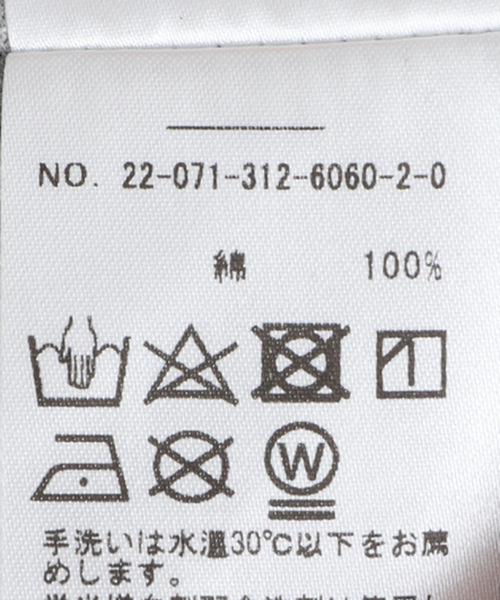 417 EDIFICE（フォーワンセブンエディフィス）の「【GO-PFOR / ゴー・ファー】別注 ボックスプリント Tシャツ（Tシャツ/カットソー・メンズ・ブラック/ホワイト/グレー・SMALL/MEDIUM/LARGE）」の17枚目の写真