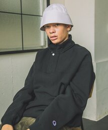 【Champion × JS by SUPER MARKET】別注 ハーフジップ スウェット