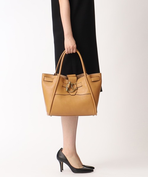 TOFF&LOADSTONE（トフアンドロードストーン）の「アイコン（L）（トートバッグ・レディース・ホワイト/ブラック/ブルー系/キャメル/グレー系その他3/ボルドー/ターコイズブルー系/グリーン系その他5・FREE/00）」の16枚目の写真