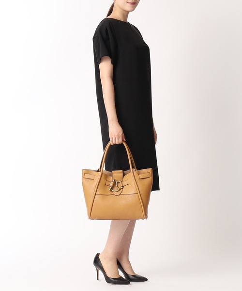 TOFF&LOADSTONE（トフアンドロードストーン）の「アイコン（L）（トートバッグ・レディース・ホワイト/ブラック/ブルー系/キャメル/グレー系その他3/ボルドー/ターコイズブルー系/グリーン系その他5・FREE/00）」の18枚目の写真