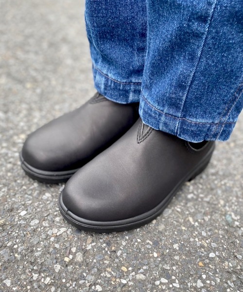 Blundstone（ブランドストーン）の「Blundstone/ブランドストーン KIDS -Leather Lined- Leather ブーツ（ブーツ・キッズ・ブラック・12/13/11）」の15枚目の写真
