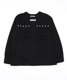 9．5オンスストレッチデニム　パールリベットGジャン