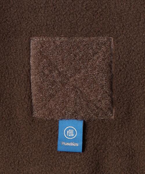 FUMITO GANRYU（フミトガンリュウ）の「＜FUMITO GANRYU＞ トラピーズ フリースベスト（ベスト・メンズ・ブラック/モカ・2/3）」の10枚目の写真