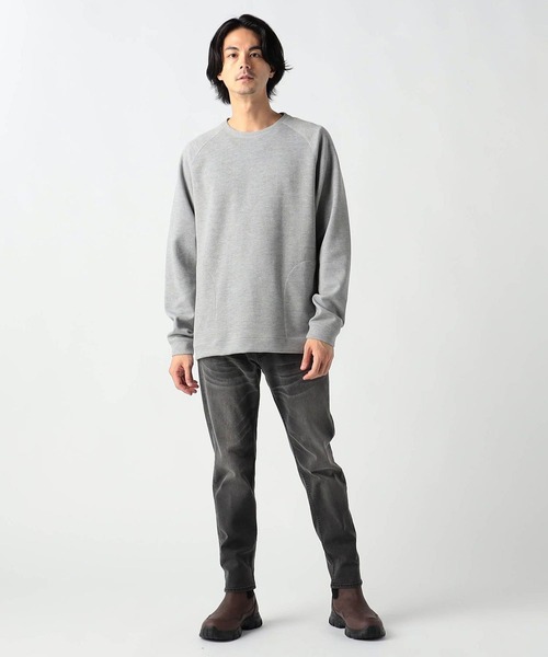 Grand PARK（グランドパーク）の「ライトダンボールテックスウェット（スウェット・メンズ・ネイビー/ブラック/グレー・LARGE/MEDIUM/X-LARGE）」の14枚目の写真