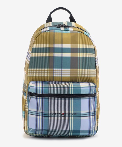 マドラスチェックバックパック
